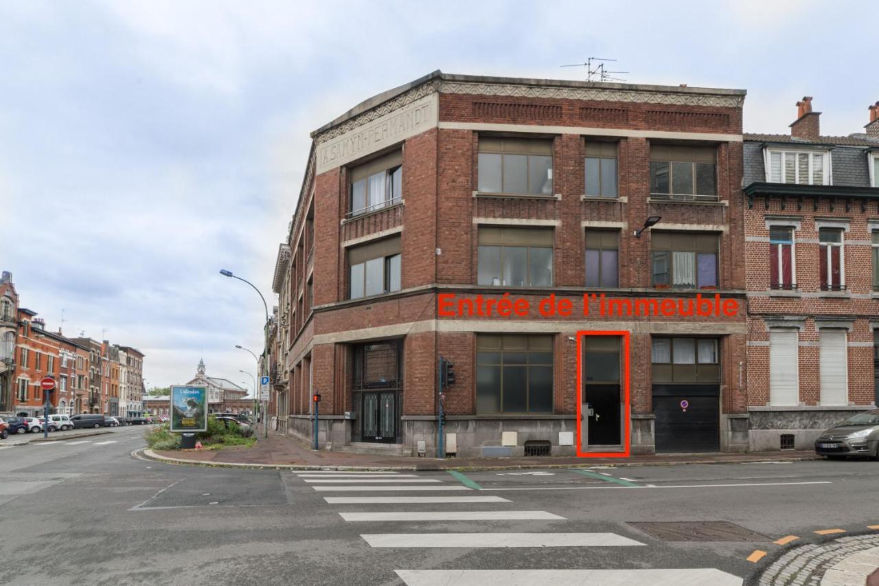 Locationstourcoing - Le Dron Appartement Buitenkant foto